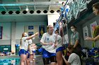 Swim Senior Day  Wheaton College Swimming & Diving Senior Day 2022. - Photo By: KEITH NORDSTROM : Wheaton, Diving, Swim, Swimming, Senior Day